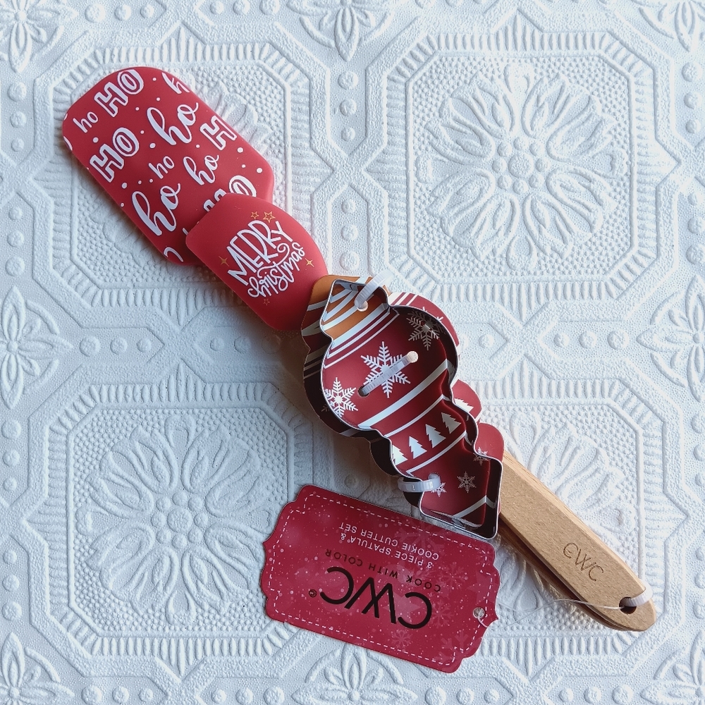 CWC Spatula & Cookie Cutter Set 3 pc - Picture 8 of 11